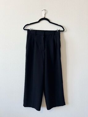 Aritzia Wilfred The Effortless Pant Cropped – Black, Size 4